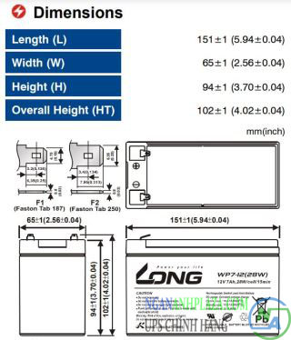 WP7-12-(28W)-Dimensions -NGANANH WP7 12 28W Dimensions NGANANH
